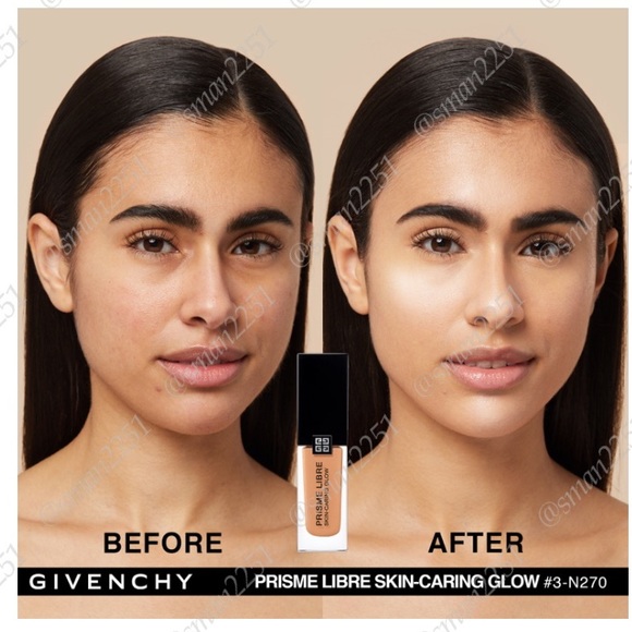 🎉HP🎉💖NEW!💖Givenchy Prisme Libre Skin-Caring Glow Foundation SEALED! - Picture 9 of 15